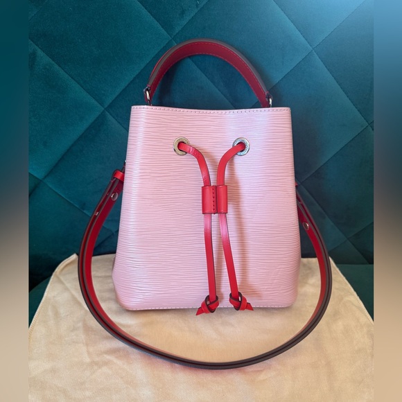 Louis Vuitton Handbags - LOUIS VUITTON NeoNoe BB Epi Rose Ballerine Handbag M53609   final price